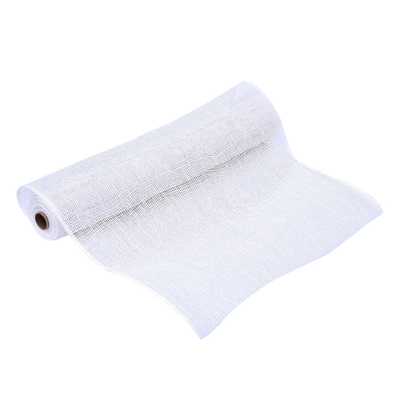 21" x 5yd. White Poly Burlap Mesh by Celebrate It™